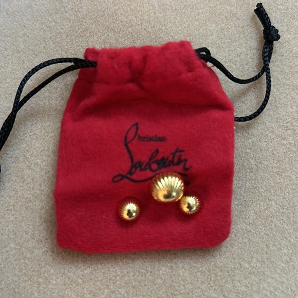 Christian Louboutin Rondaclou 60 Nappa Shiny Platform Sandals - Picture 9 of 15